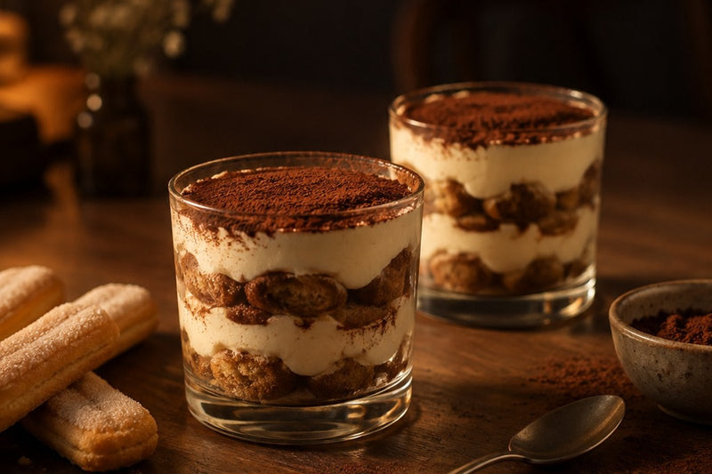 Bedtime tiramisu cups: all the tiramisu, none of the espresso